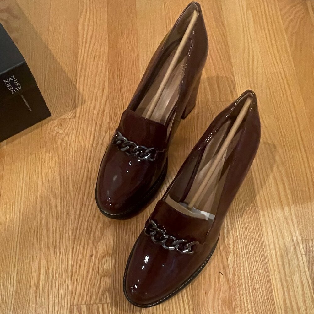 NEW: Naturalizer Callie-Moc - Cabarnet Sauvignon Patent - Size 11W